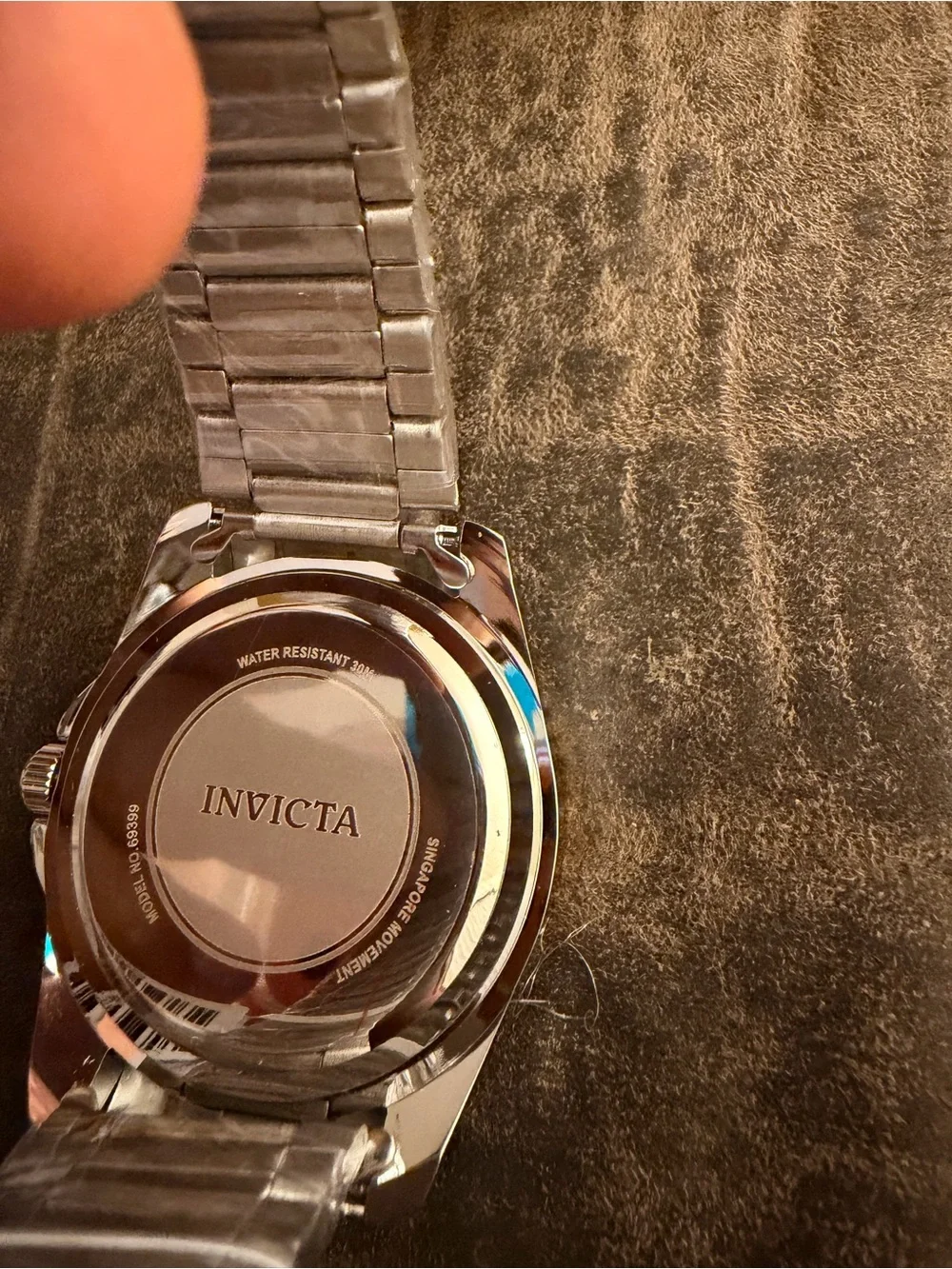 Wristwatch in box